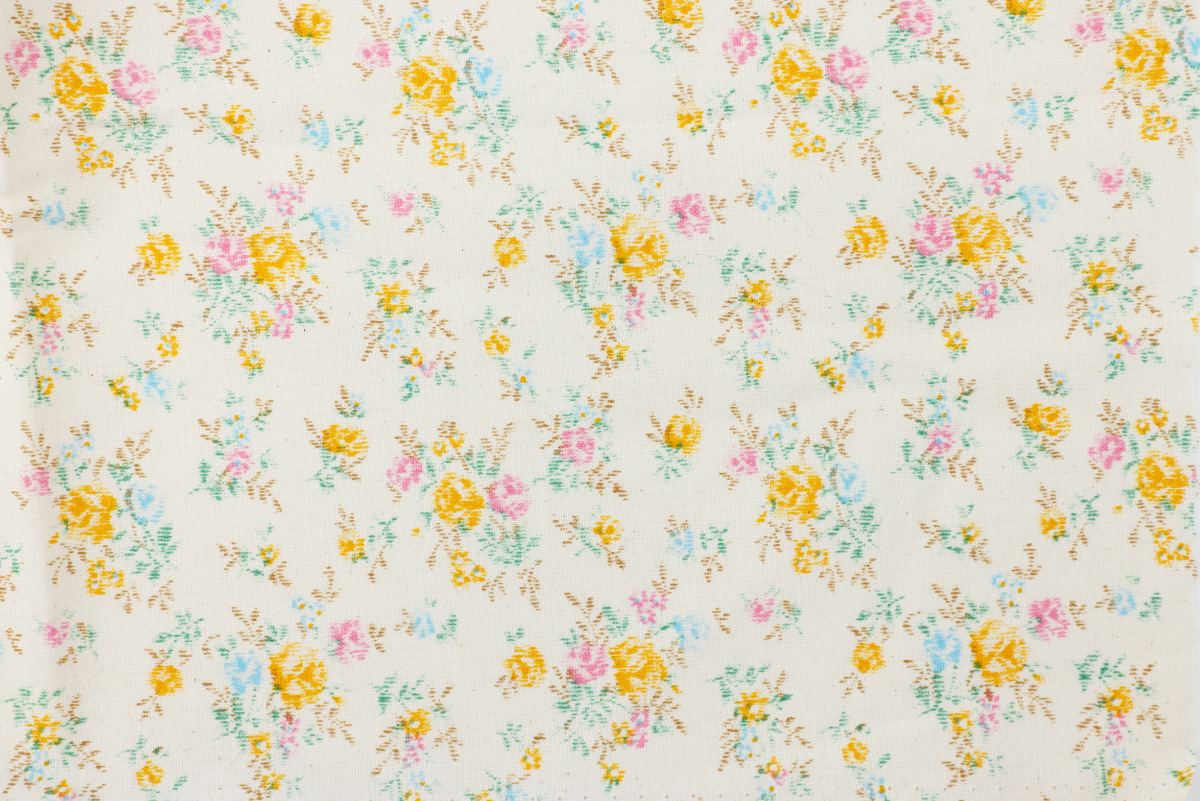 布 花柄 コットン