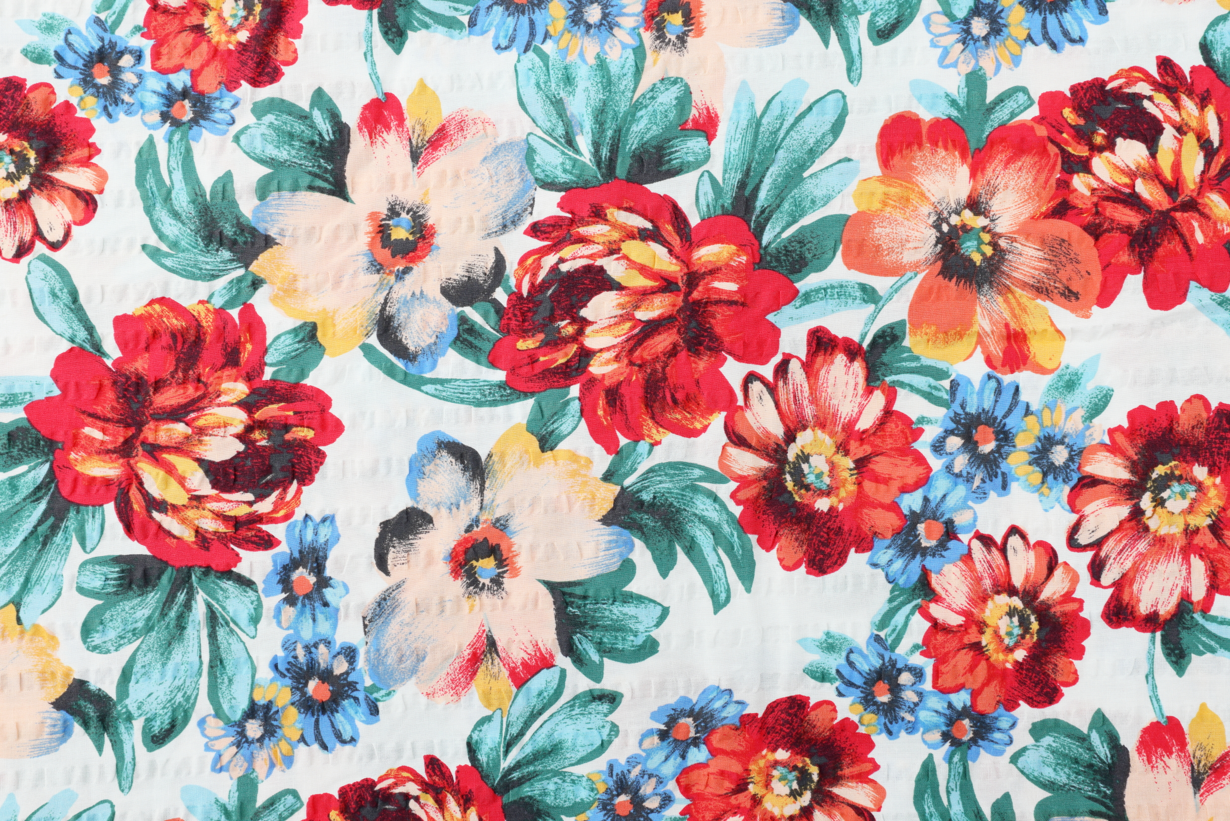 布 花柄 コットン