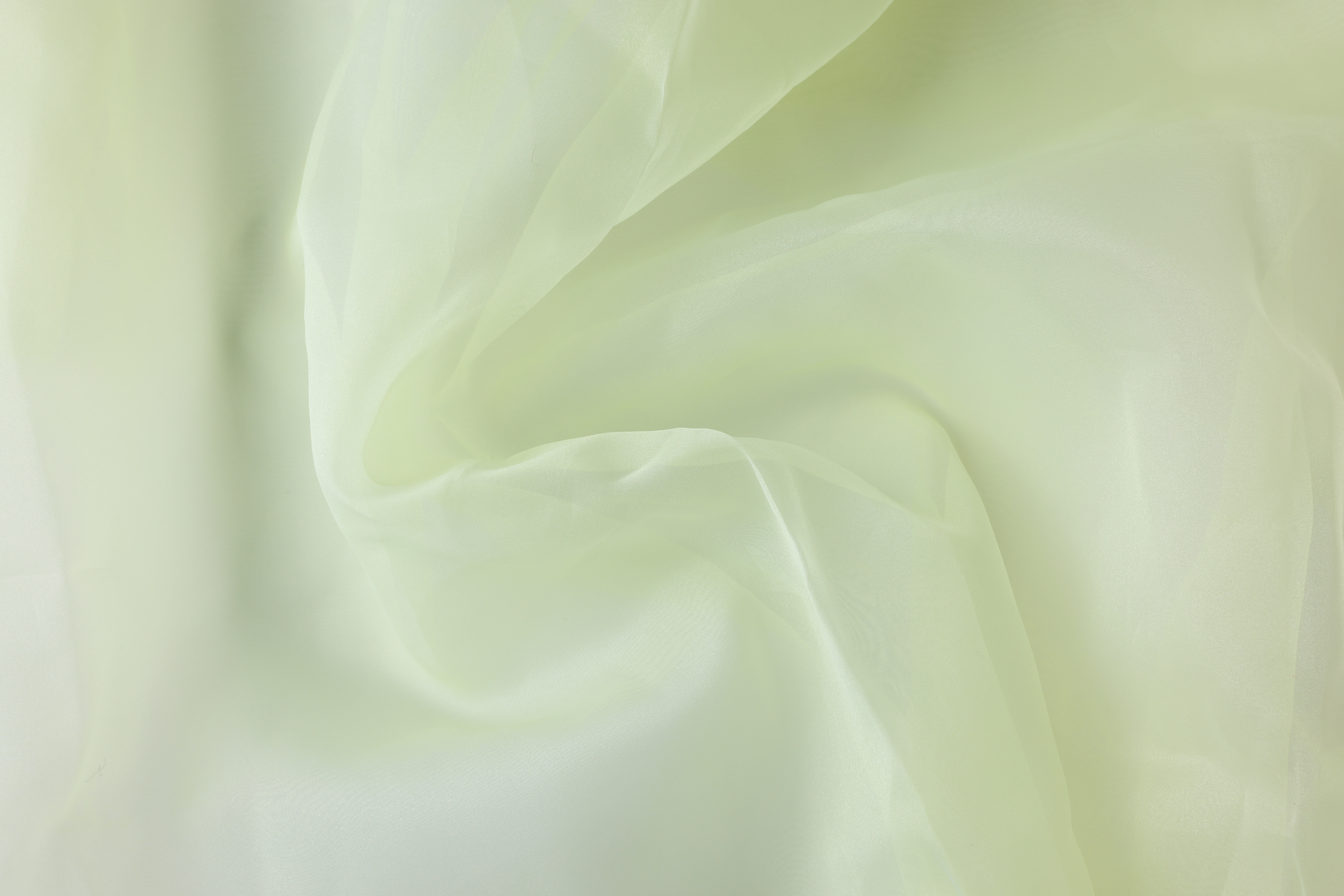 布 レモンイエロー オーガンジー