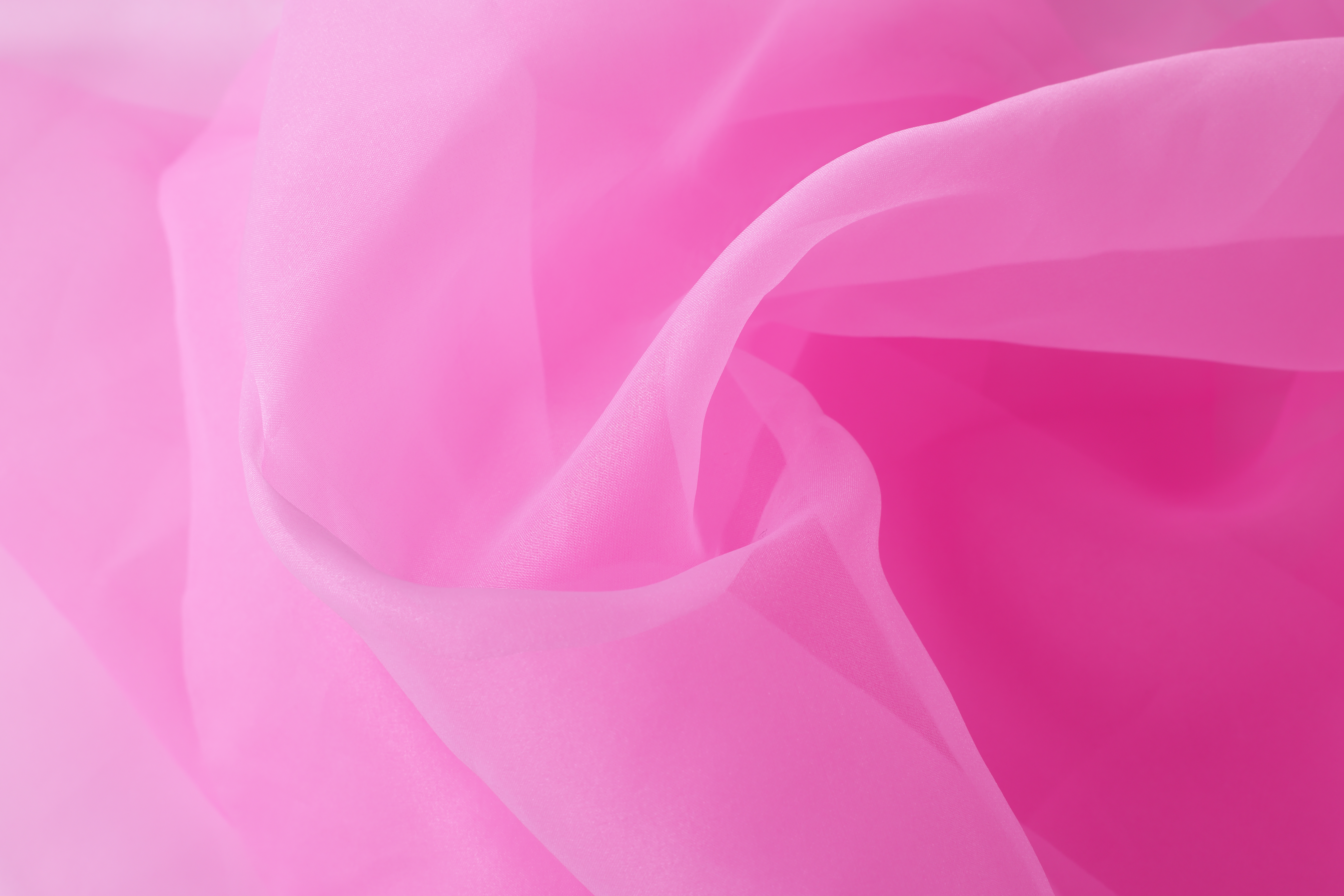 布 ピンク オーガンジー